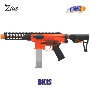Súng đồ chơi đạn xốp Zius BK1S